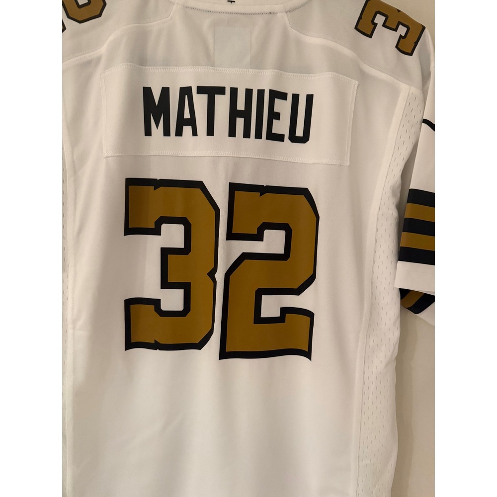 New Orleans Saints YOUTH Tyrann Mathieu #32 Nike Engineered Jersey Size XL -NWT - Picture 5 of 10